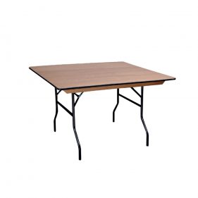 שולחן עץ מתקפל ריבוע 160 ס
